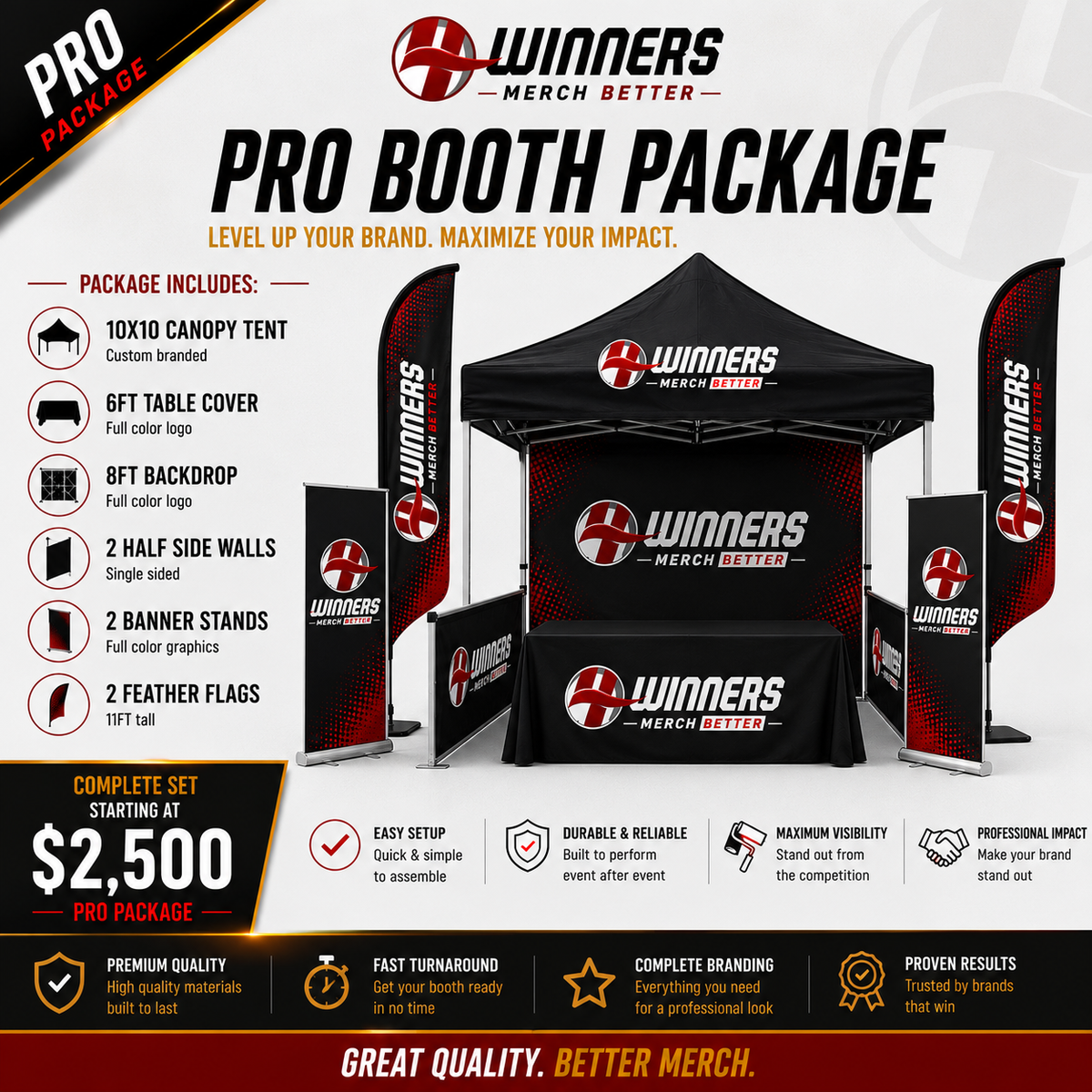 Pro Booth Setup