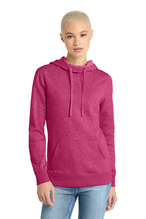District  ®  Women's Lightweight Fleece Hoodie. DM493