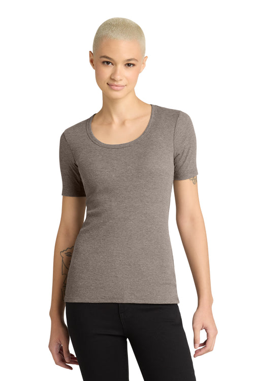 District ®  Women's V.I.T. ™ Rib Scoop Neck Tee DT6020