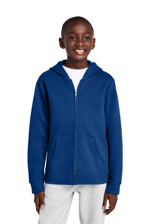 District ®  Youth V.I.T. ™  Fleece Full-Zip Hoodie DT6102Y