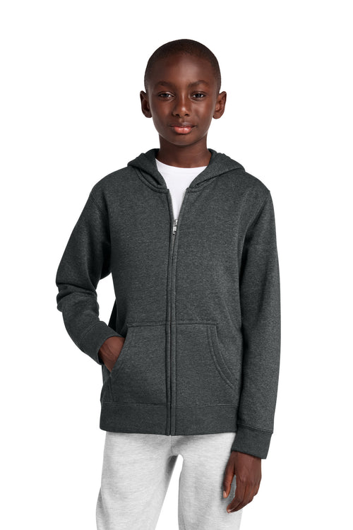 District ®  Youth V.I.T. ™  Fleece Full-Zip Hoodie DT6102Y