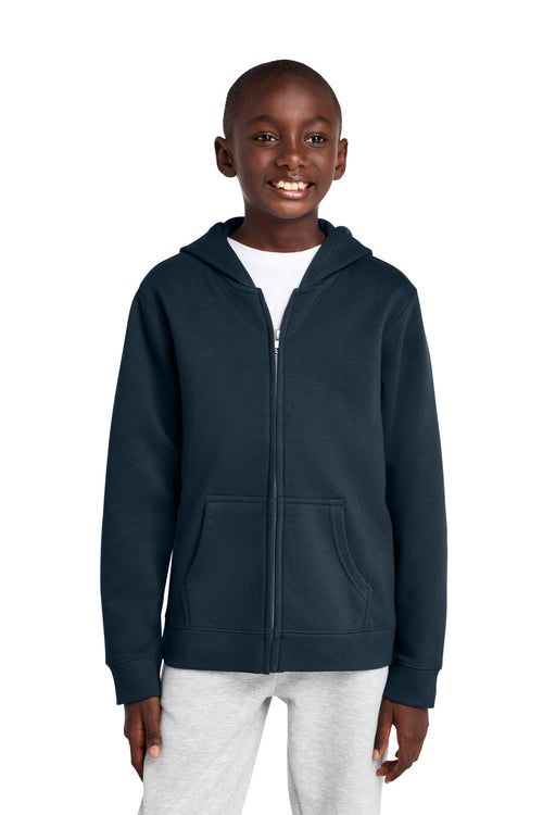District ®  Youth V.I.T. ™  Fleece Full-Zip Hoodie DT6102Y