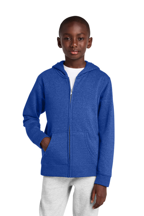 District ®  Youth V.I.T. ™  Fleece Full-Zip Hoodie DT6102Y
