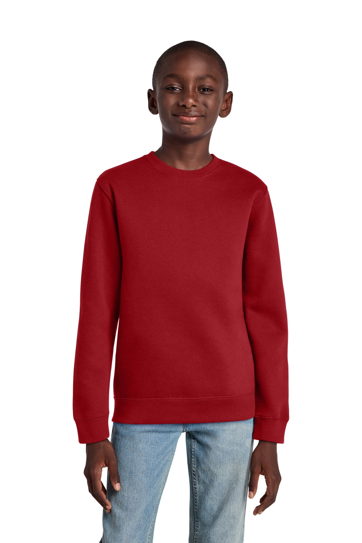 District ®  Youth V.I.T. ™  Fleece Crew DT6104Y