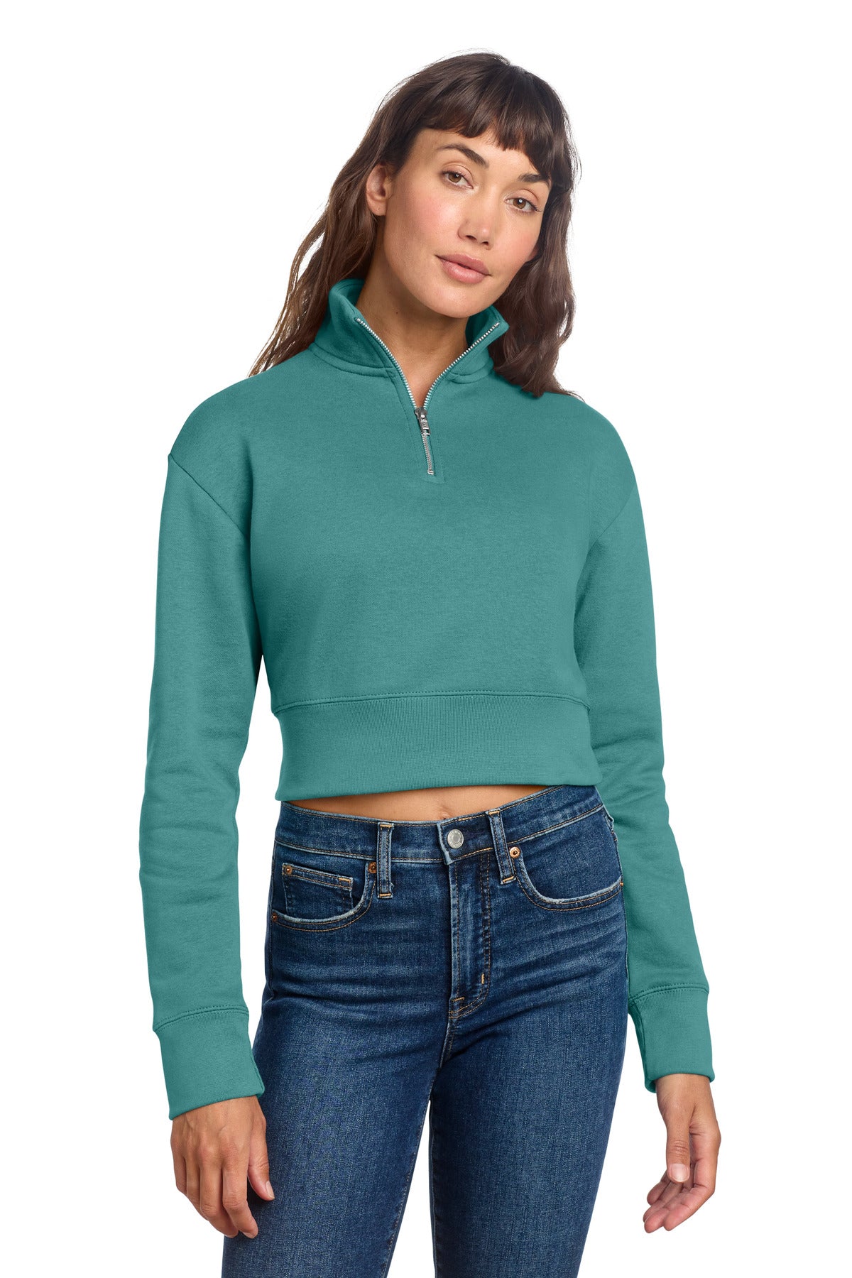 District ®  Women's V.I.T. ™  Fleece 1/2-Zip DT6111