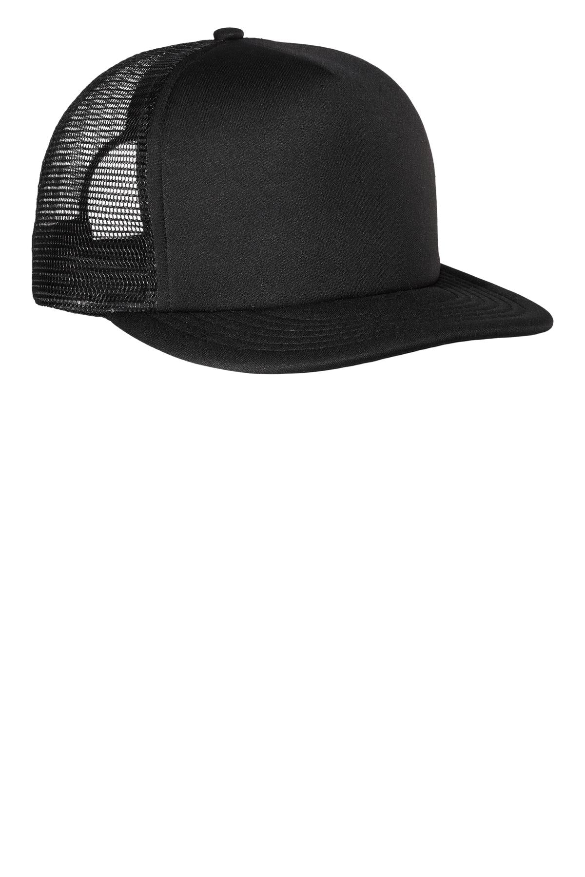 District ®  Flat Bill Snapback Trucker Cap. DT624