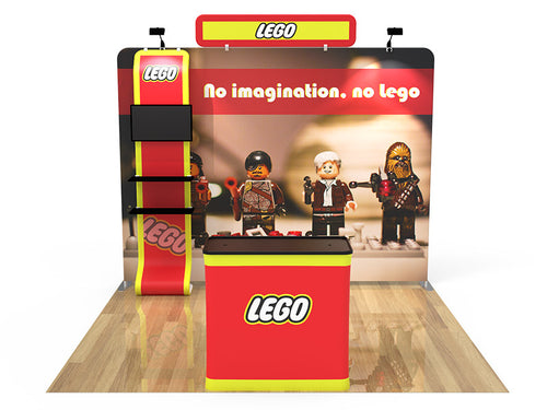 10x10ft Custom Trade Show Booth Design 17