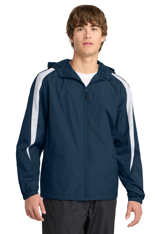 Sport-Tek ®  Fleece-Lined Colorblock Jacket. JST81