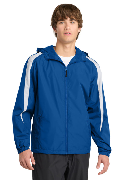 Sport-Tek ®  Fleece-Lined Colorblock Jacket. JST81