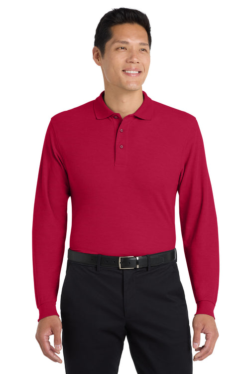 Port Authority ®  Silk Touch™ Long Sleeve Polo.  K500LS