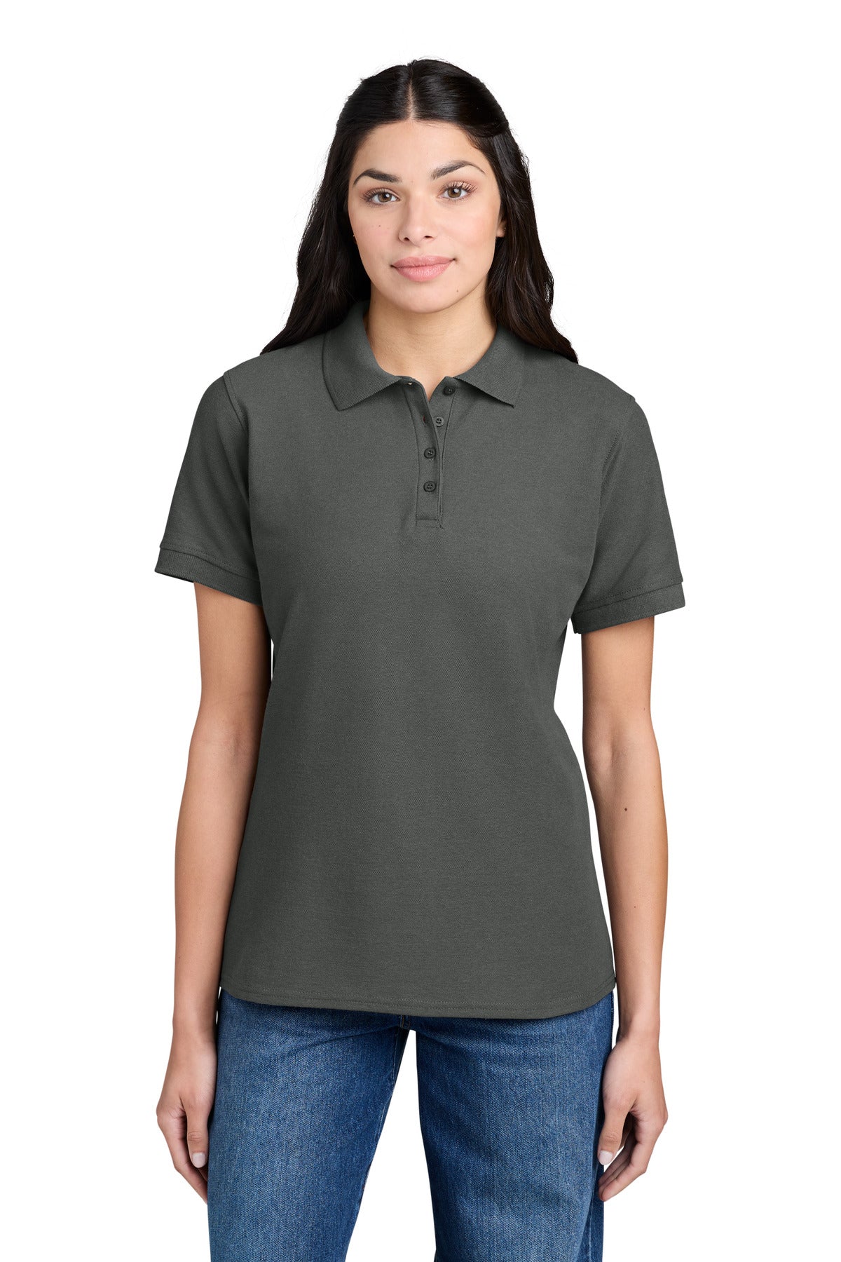 Port & Co ®  Women's Core Blend Pique Polo. LKP155
