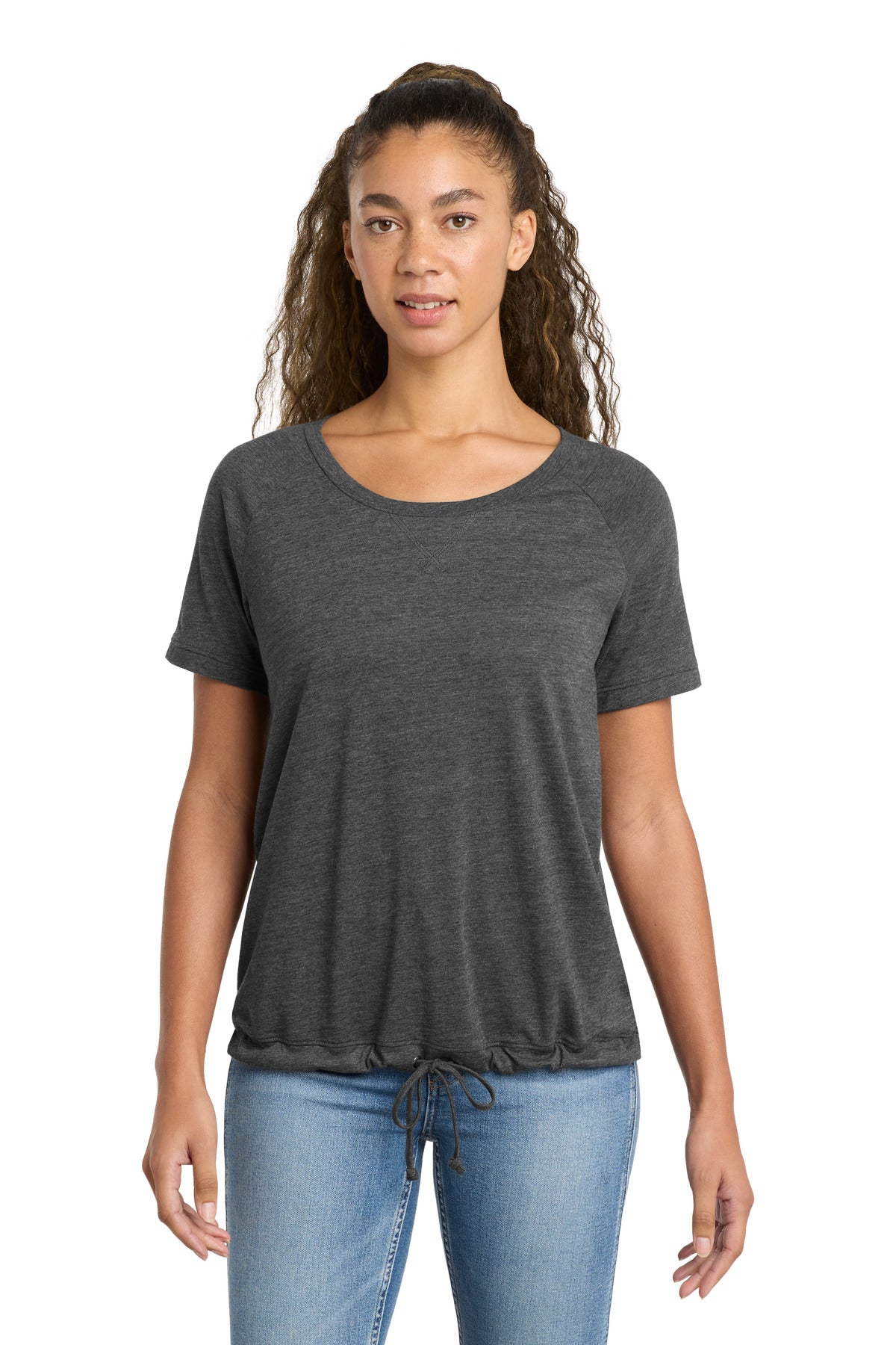 New Era  ®  Women's Tri-Blend Performance Cinch Tee. LNEA133