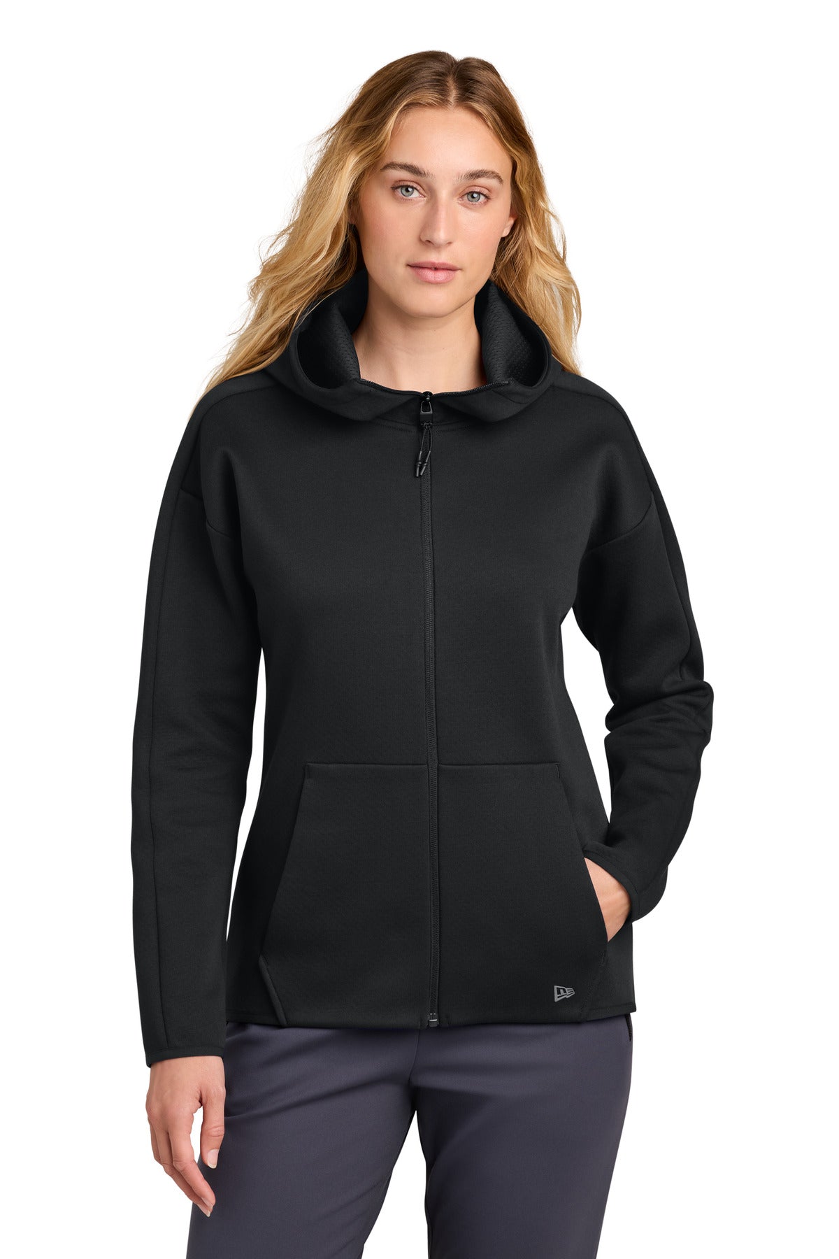 New Era ®  Women's Double Back Full-Zip Hoodie LNEA566