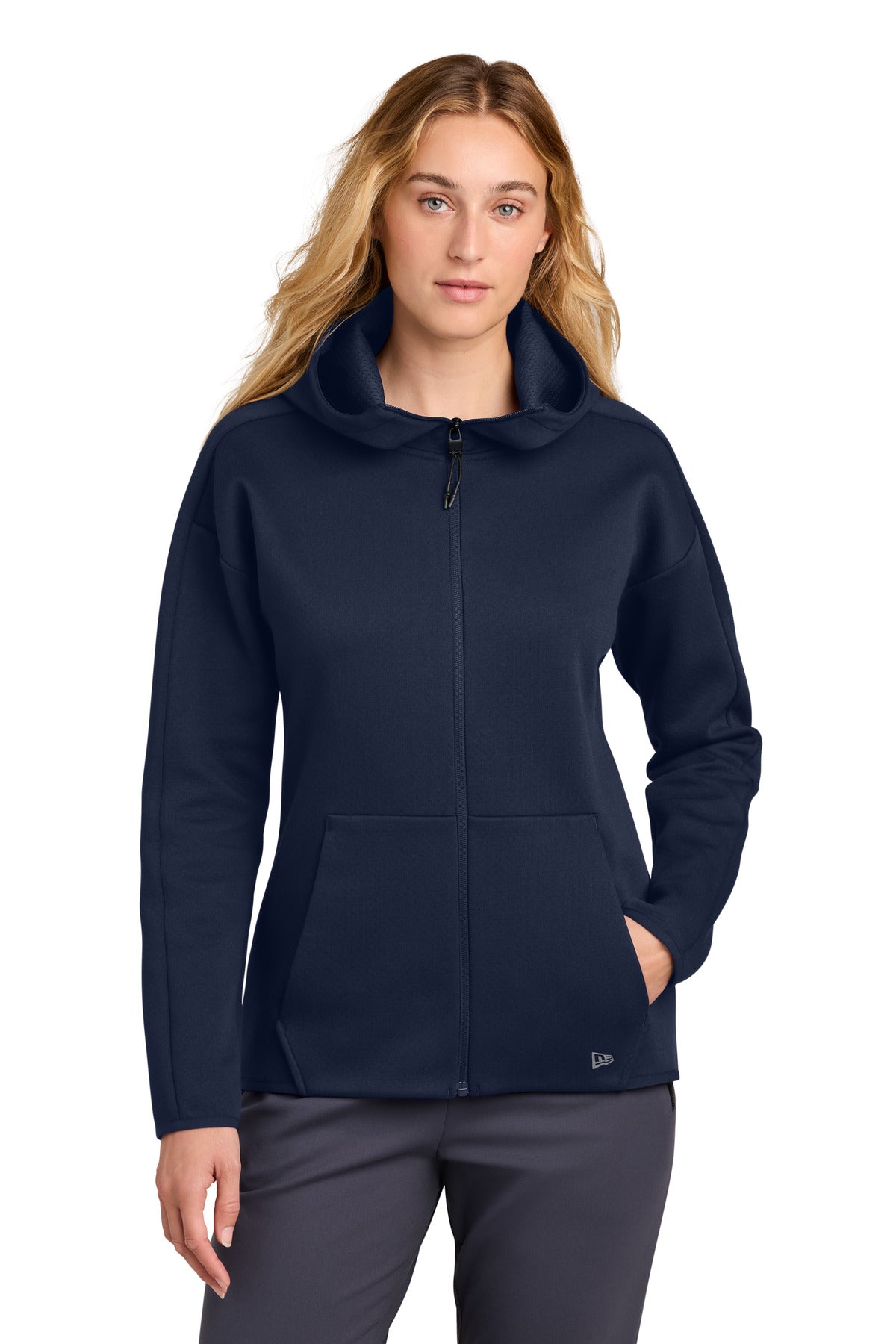 New Era ®  Women's Double Back Full-Zip Hoodie LNEA566