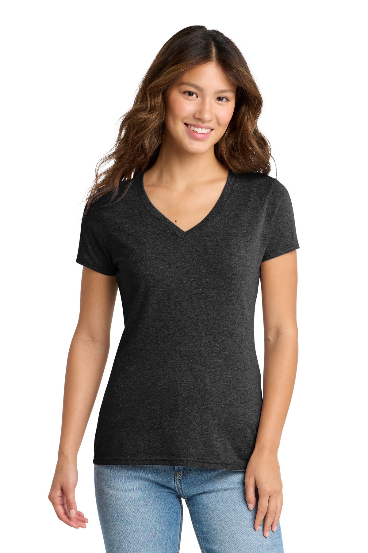 Port & Co ®  Women's Tri-Blend V-Neck Tee. LPC330V