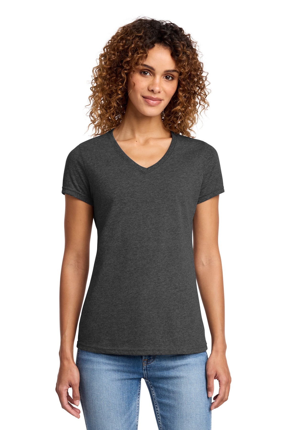 Port & Co ®  Women's Fan Favorite ™  Blend V-Neck Tee. LPC455V