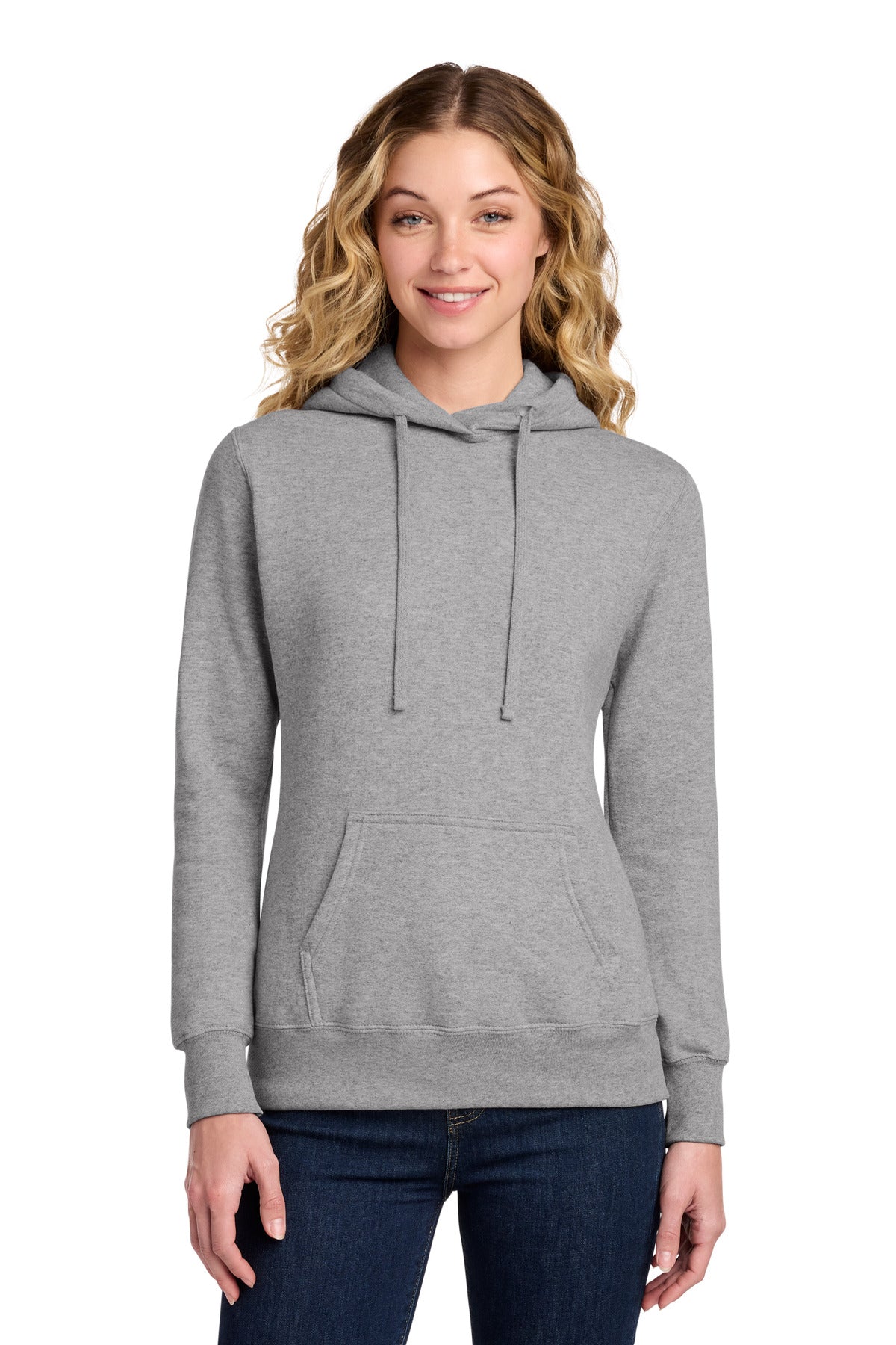 Port & Co ®  Women's Core Fleece Pullover Hooded Sweatshirt LPC78H
