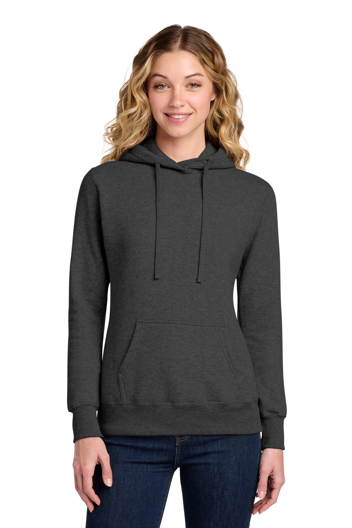 Port & Co ®  Women's Core Fleece Pullover Hooded Sweatshirt LPC78H