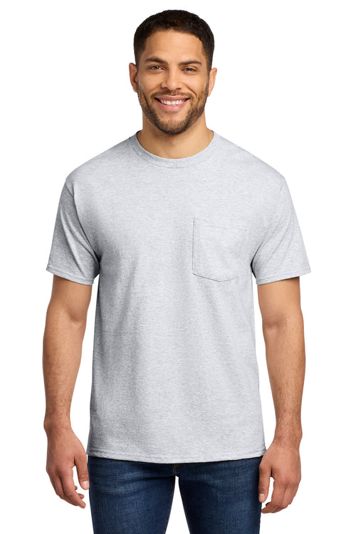Port & Co ®  Tall Essential Pocket Tee. PC61PT