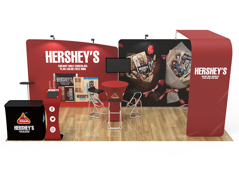 10x20ft Custom Trade Show Booth Design 13