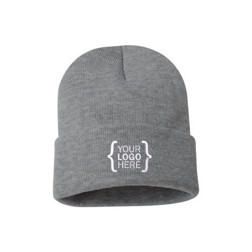 Sportsman 12" Solid Cuffed Beanie