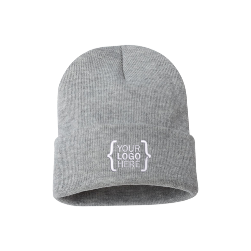 Sportsman 12" Solid Cuffed Beanie