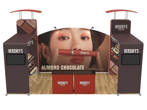 10x20ft Custom Trade Show Booth Design 14