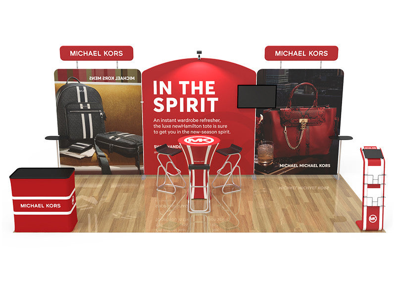 10x20ft Custom Trade Show Booth Design 06