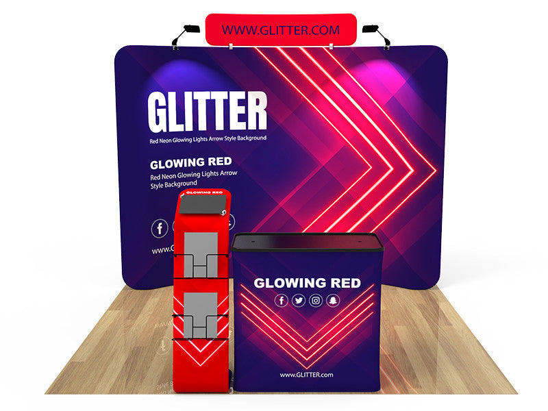10x10ft Custom Trade Show Booth Design 18