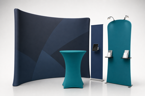 10x10 Custom Trade Show Booth — Style 09 - trade show booth display