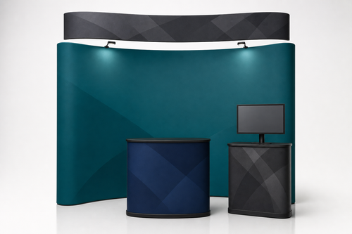 10x10 Custom Trade Show Booth — Style 26 - trade show booth display