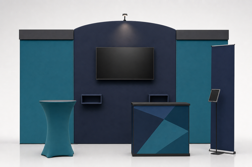10x20 Custom Trade Show Booth — Style 06 - trade show booth display