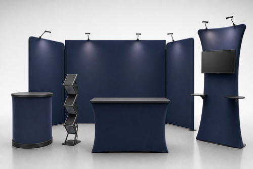 10x20 Custom Trade Show Booth — Style J - trade show booth display