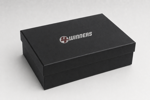 Custom Gift Box - Black with 4Winners logo