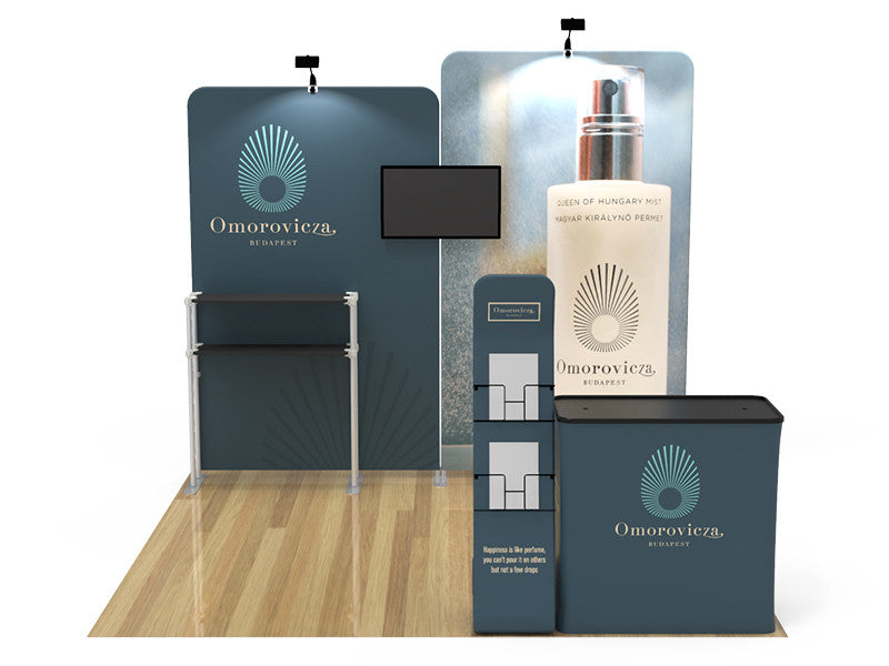 10x10ft Custom Trade Show Booth Design B1