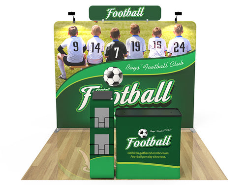 10x10ft Custom Trade Show Booth Design 19