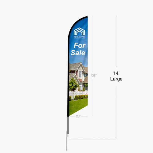 Feather Flag 14ft replacement graphic