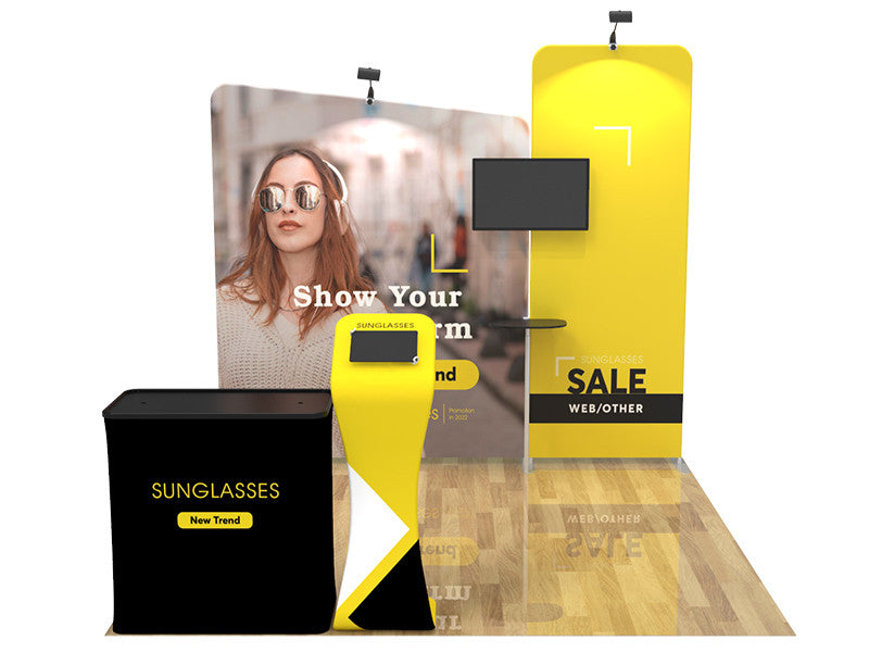 10x10ft Custom Trade Show Booth Design 03