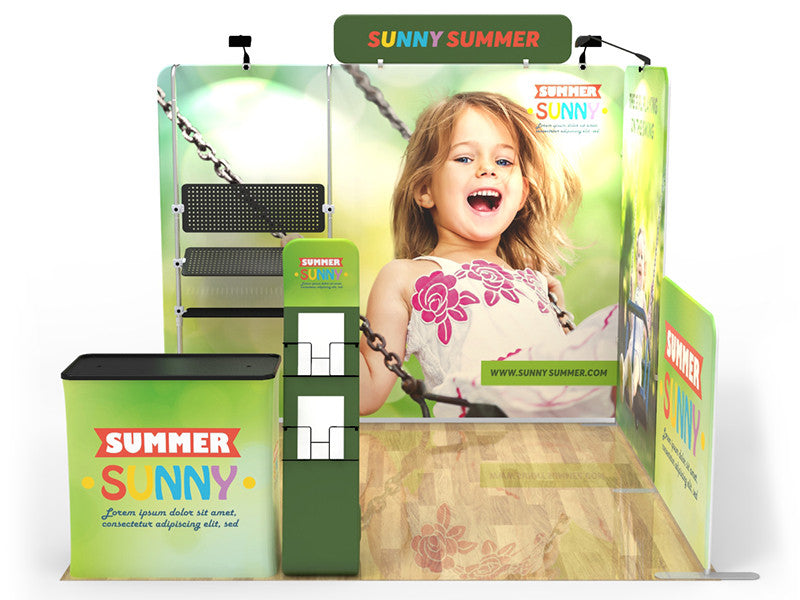 10x10ft Custom Trade Show Booth Design O