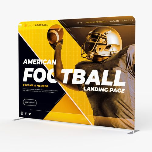 Straight Tension Fabric Displays (10ft)